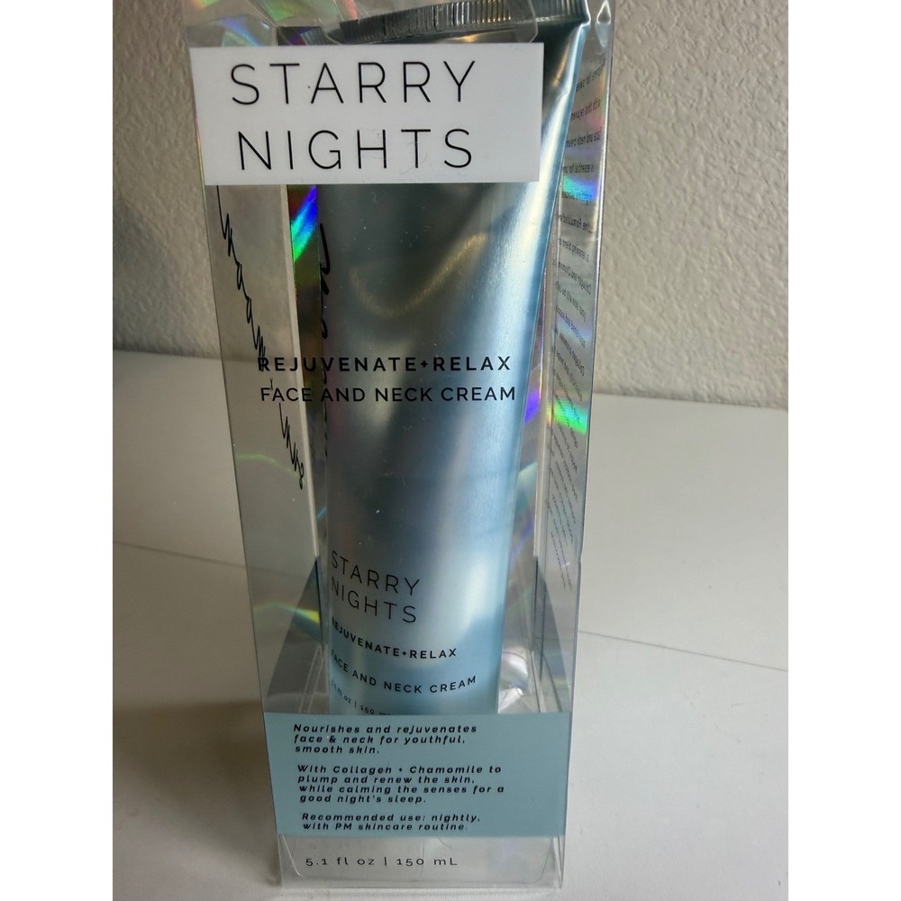 Sun + Moon Starry Nights Rejuvenate Relax Face and Neck Cream 5.1oz New - Picture 3 of 8